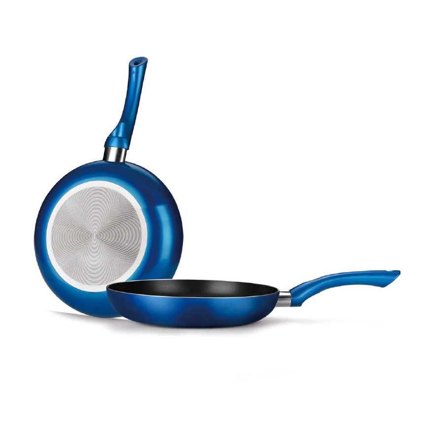 Stegepandesæt 24cm 28cm keramisk non-stick stegepandesæt til hjemmelavet køkken og udendørs camping