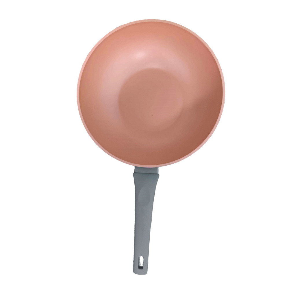 Madlavningsgrej dyb stegepande Non Stick Aluminium Sauterpande med glaslåg