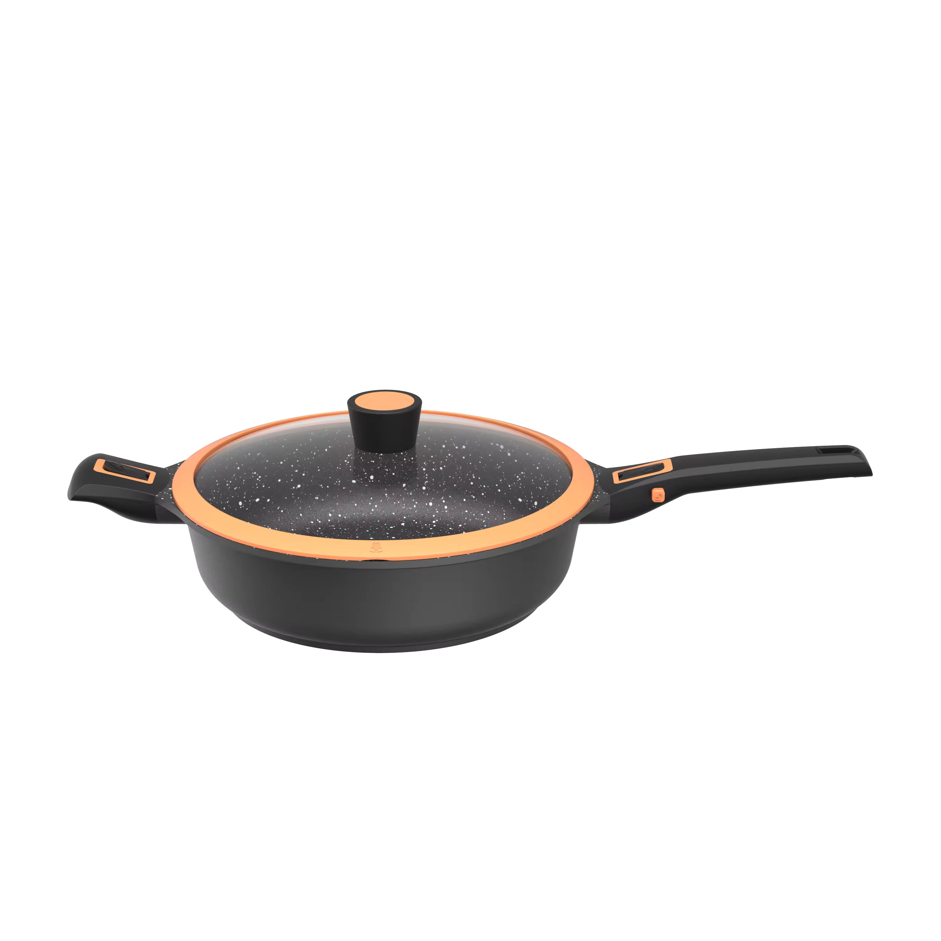 Leerpan aluminium sobadora de pota brød støbt aluminium dyb kage stege is ast maskine dobbelt pande med låg