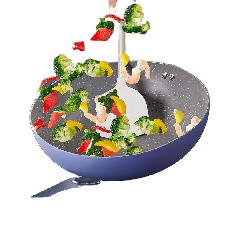 Stege non stick pot hvede ris sten stegepande køkken køkkengrej sæt komplet sæt med fladbundet husholdnings gryde