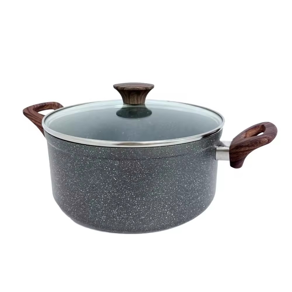 God pris smedet aluminium Nonstick Køkkentilbehør Sæt Køkkengrej Kogegryder Sæt Køkkengrej Sæt