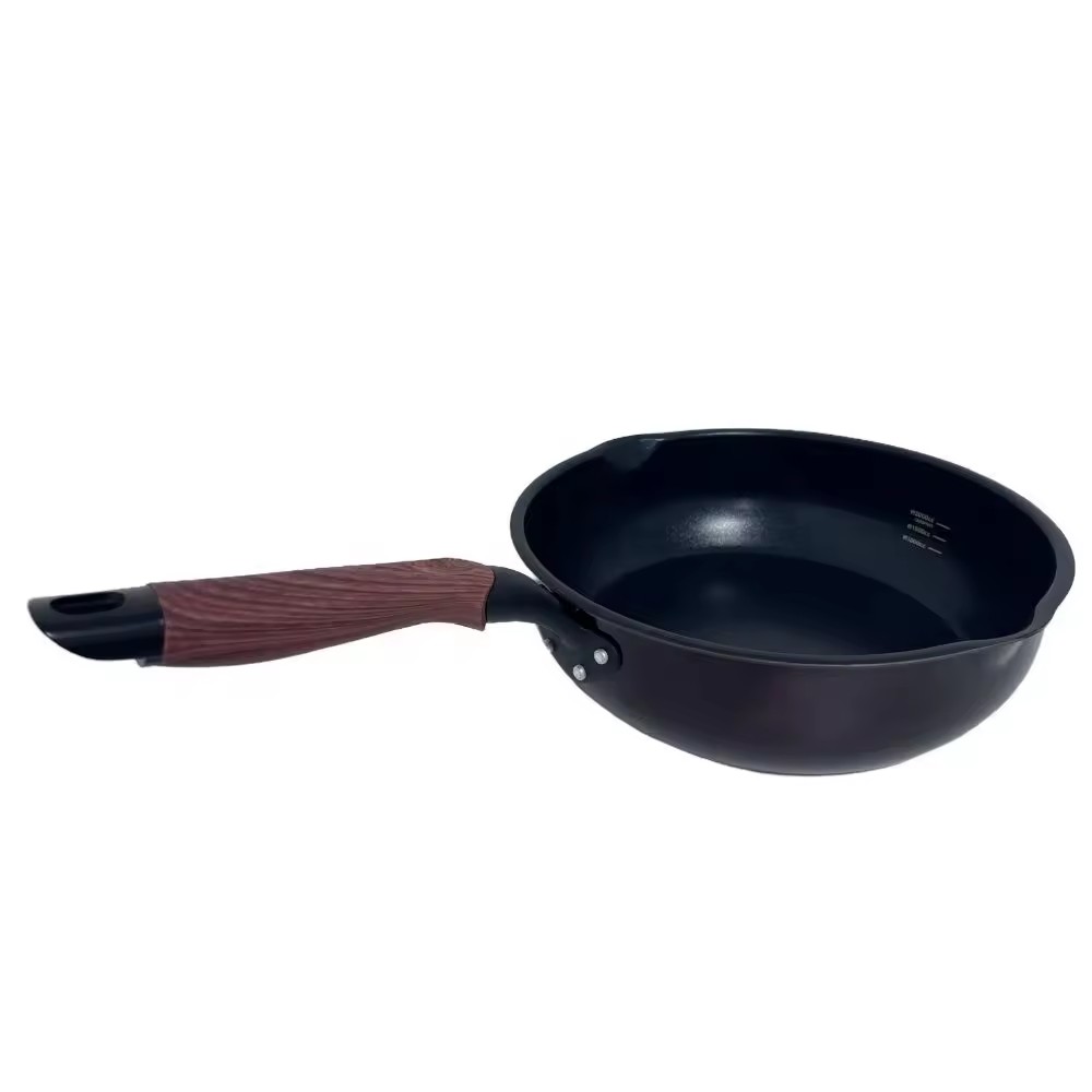 Brugerdefineret logo køkkenudstyr aluminium smeltedigel saucepande til madlavning