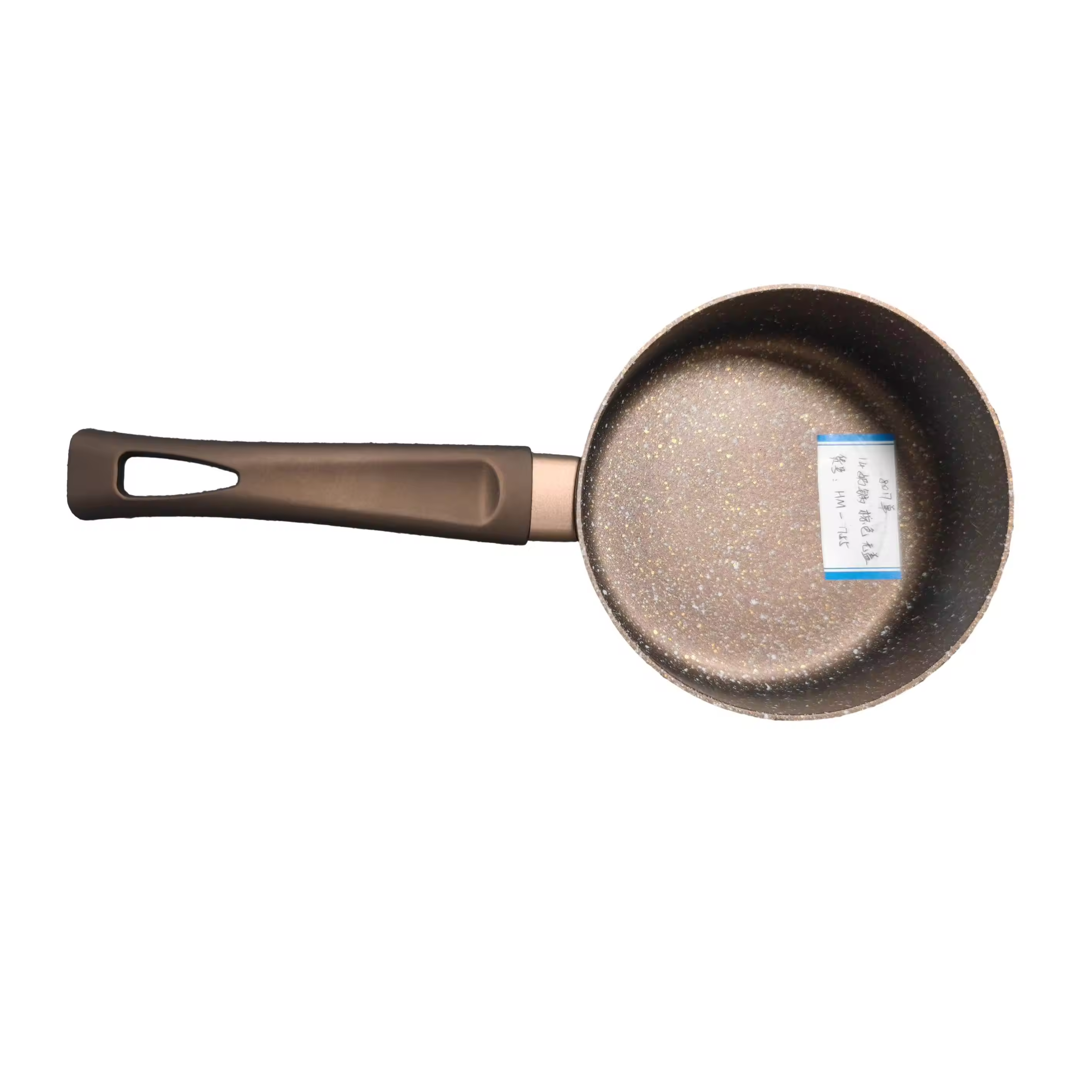 Brugerdefineret logo 1,5 quart 2 quart 3 quart trykstøbt nonstick dyb aluminiumsgryde