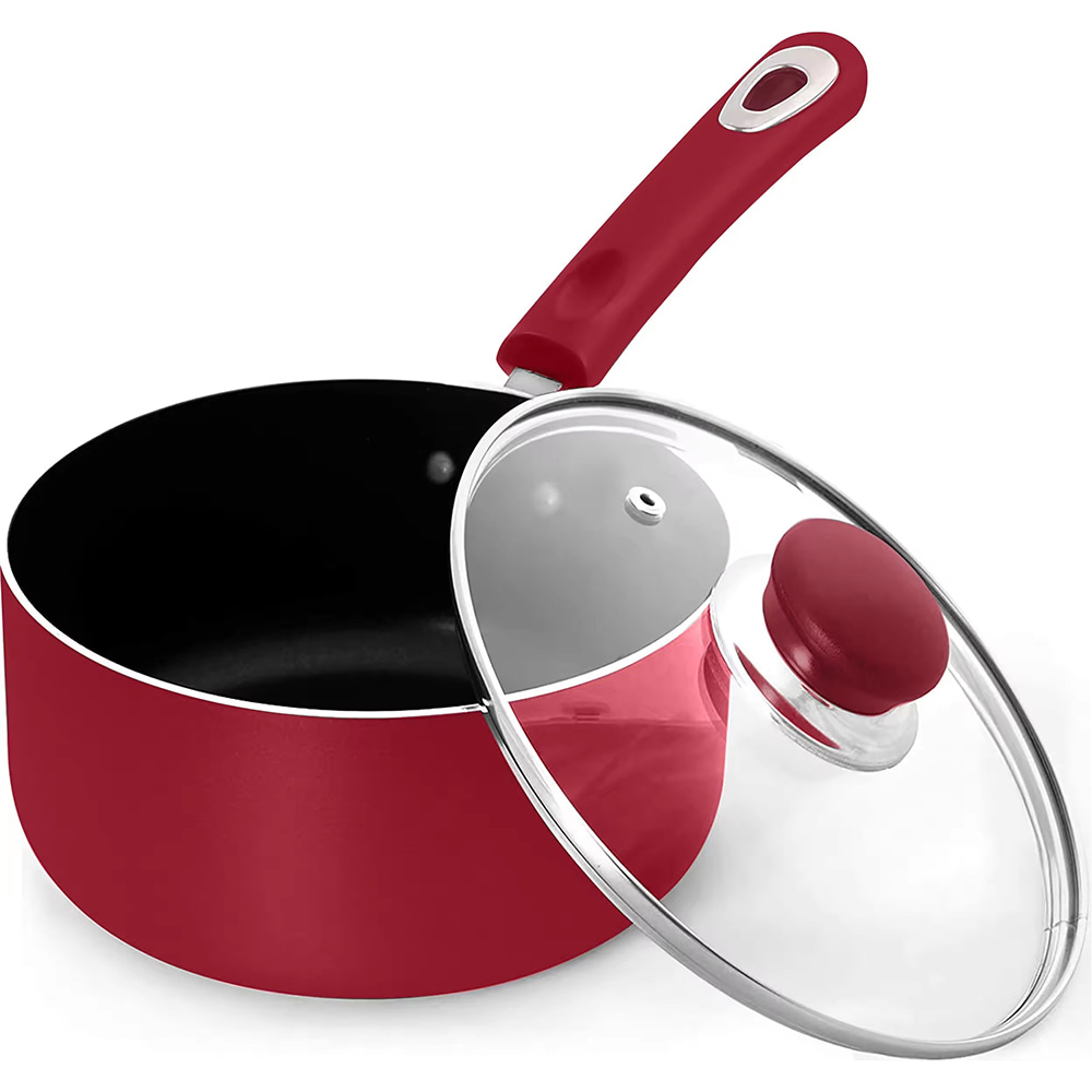 18cm 20cm 22cm 24cm 26cm Custom Logo Størrelse Nonstick Milk Sauce Grydepande med låg