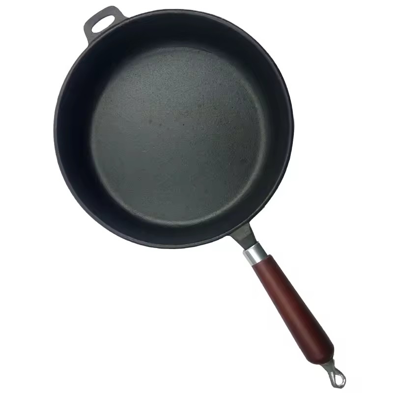 Støbejern non-stick stegepande